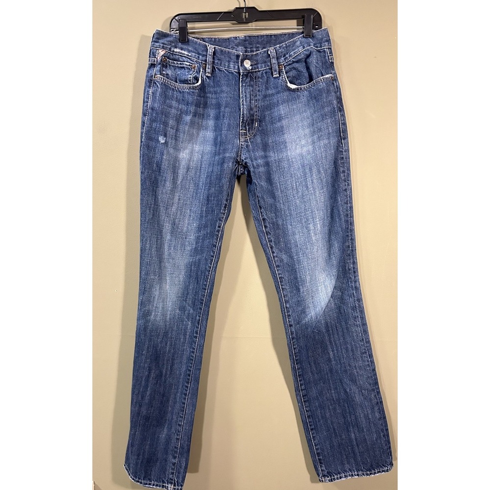 Denim & Supply Ralph Lauren Slouch Distressed Jeans Blue Men's 34 x 33 Heritage